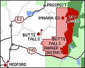 Site of Imnaha Guard Station Butte Falls Ranger District map.jpg