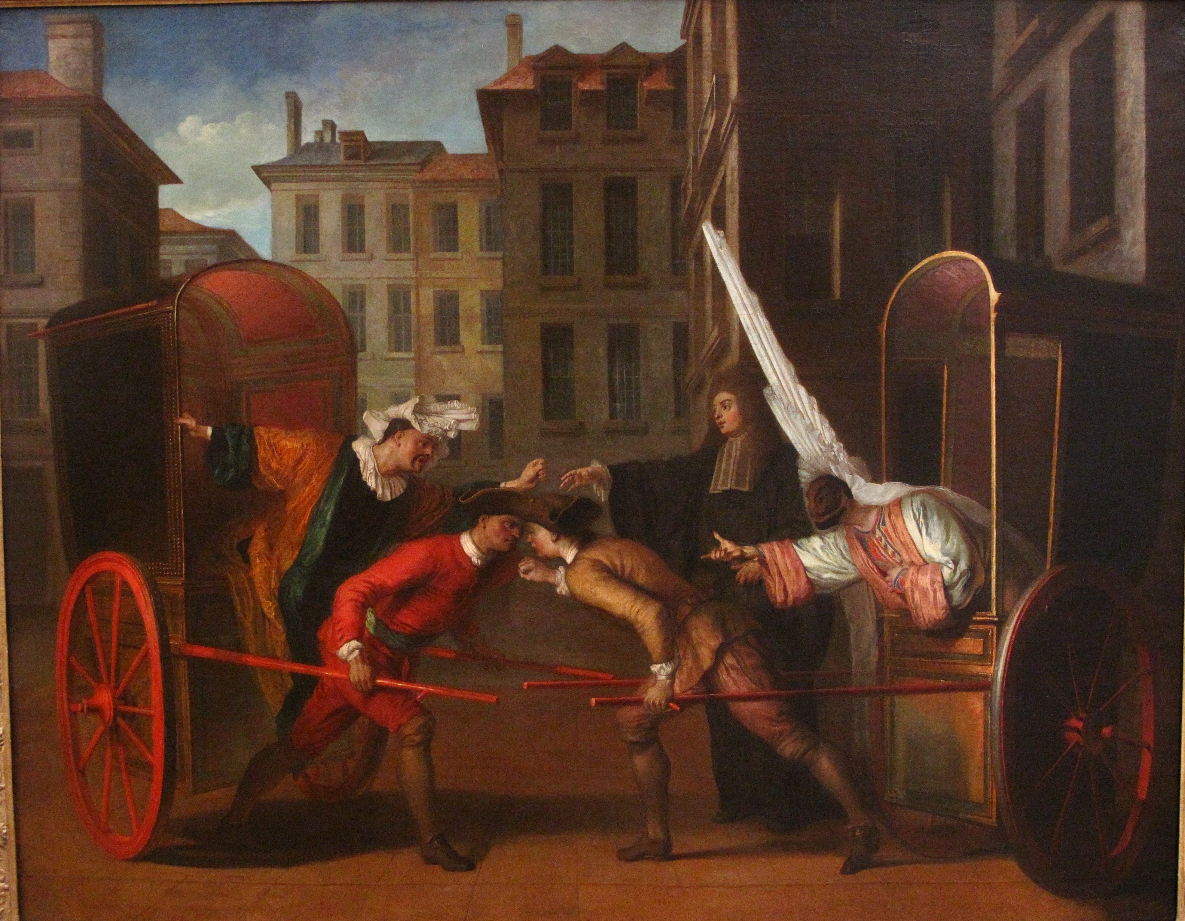 ファイル:Claude Gillot - Les deux carrosses (vers 1707).JPG - Wikipedia