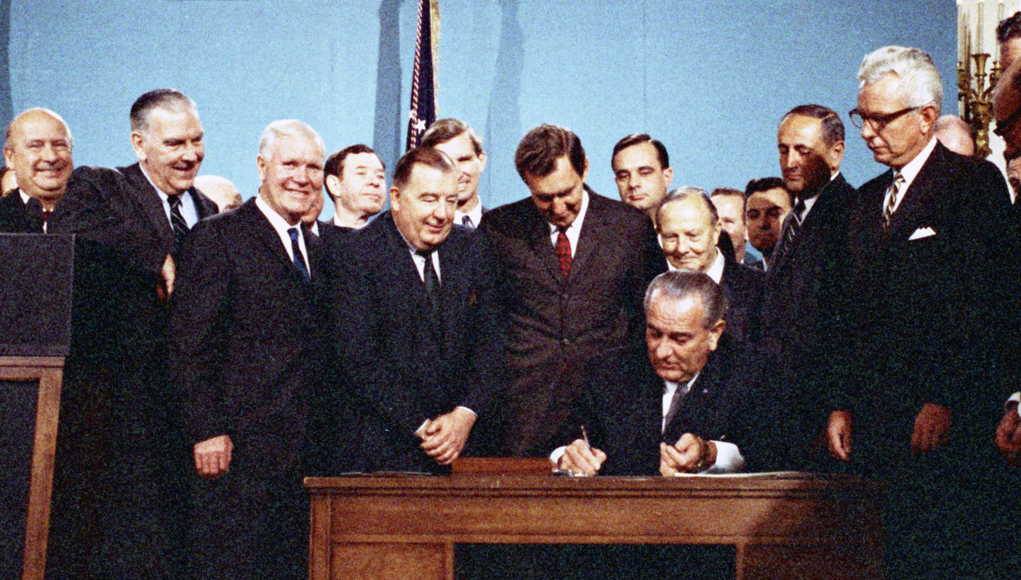 Signing of the 1967 Air Quality Act