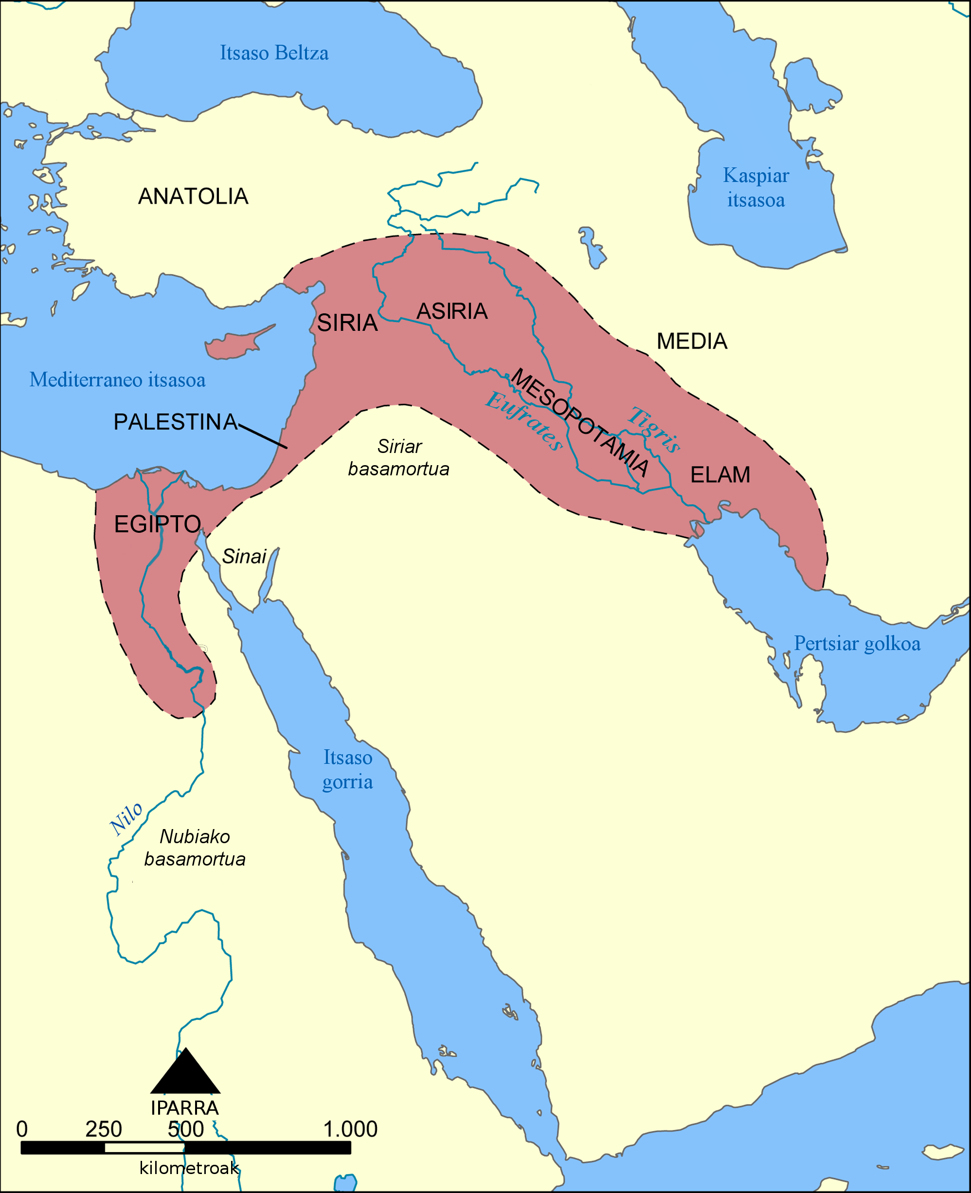 Mapa I de la localizaci?n geogr?fica de la ELAM