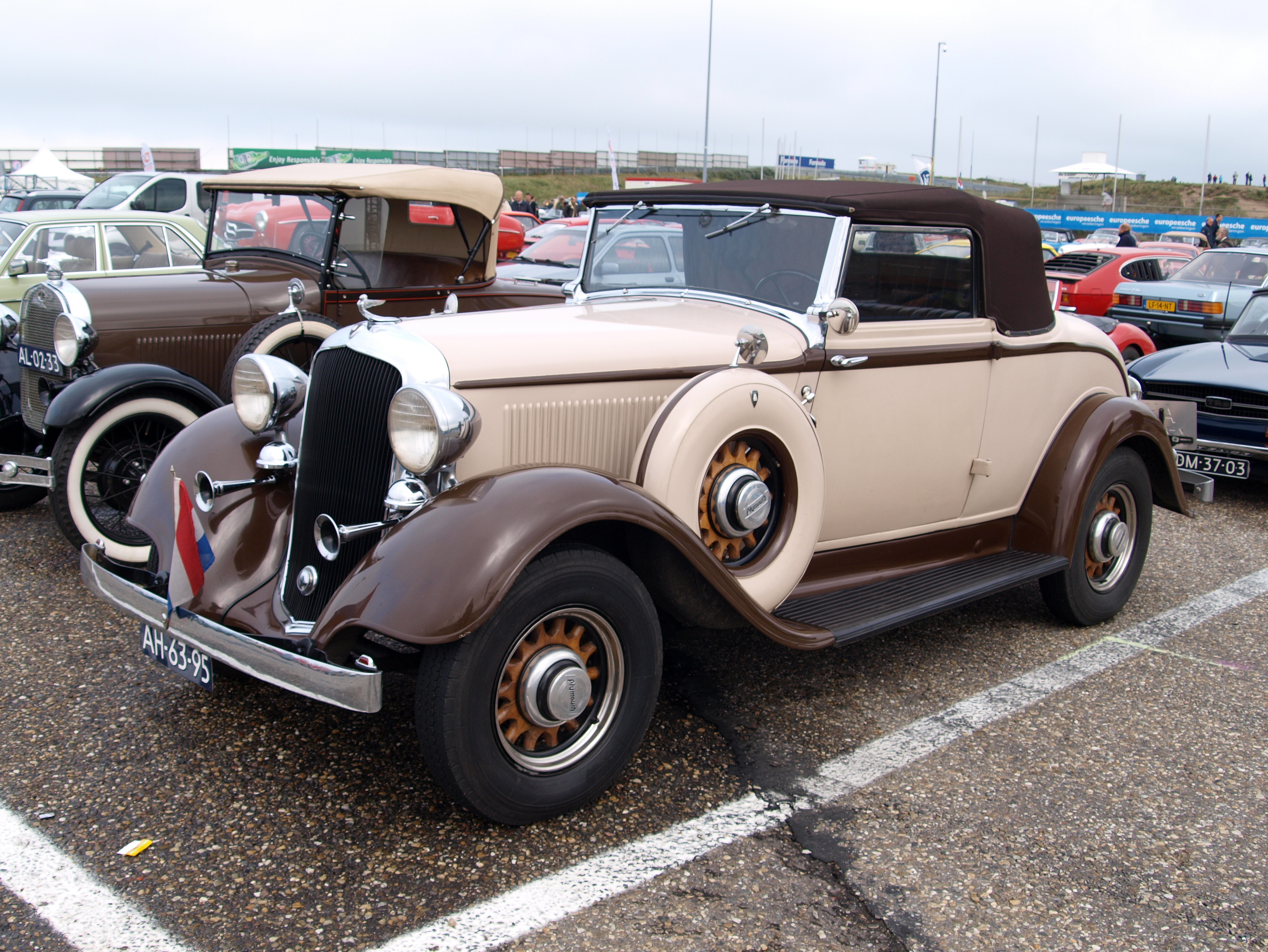 63 95. 1934 Plymouth PD. Грузовик FN-63-C. ФН машины.