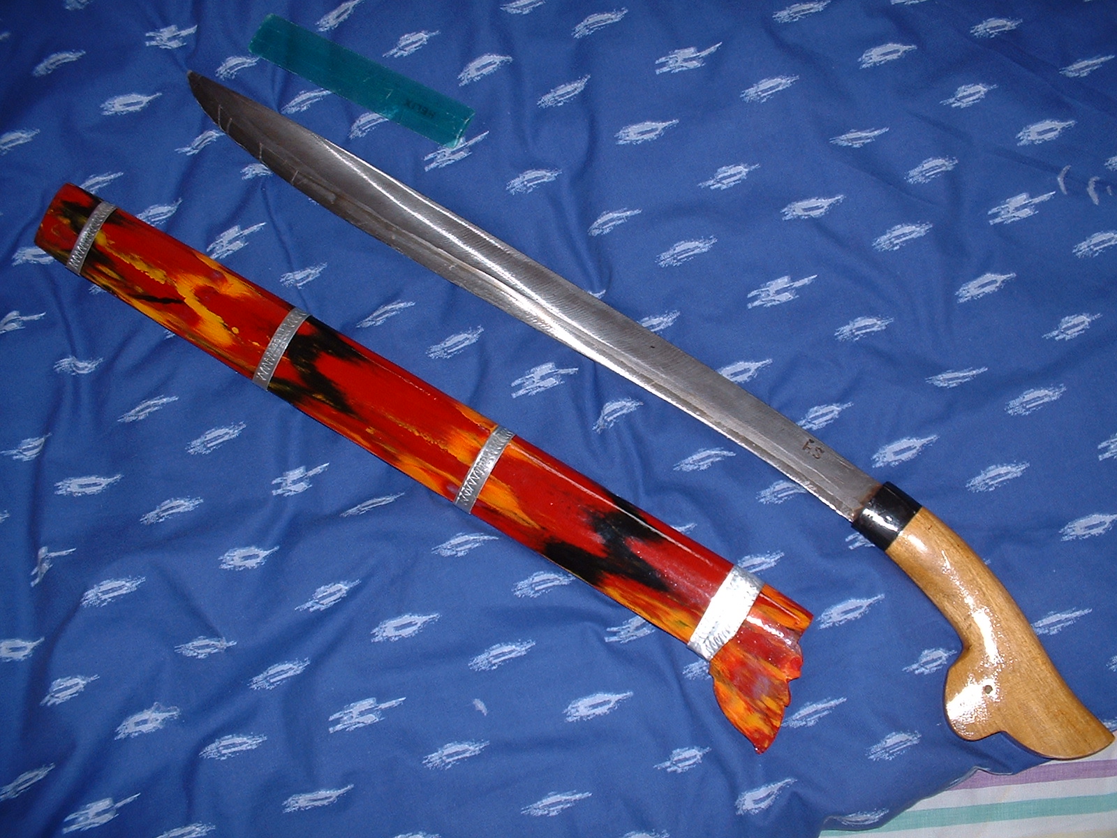 Single PRE-ORDER Sword/Golok Indonesian Pencak Silat style dummy weapon 