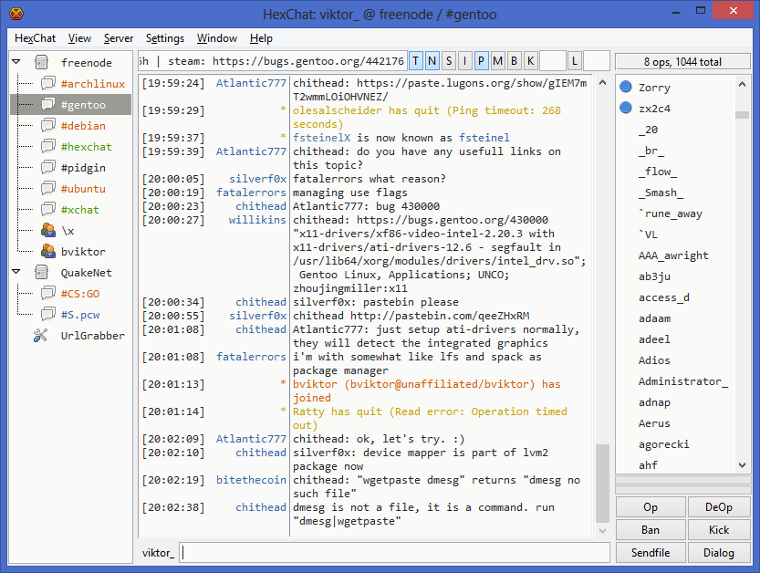 File:Screenshot of HexChat in Windows 8.png
