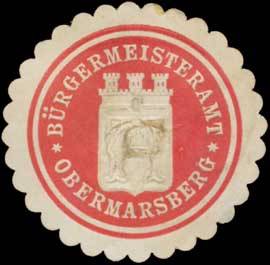 File:Siegelmarke Bürgermeisteramt Obermarsberg W0393884.jpg