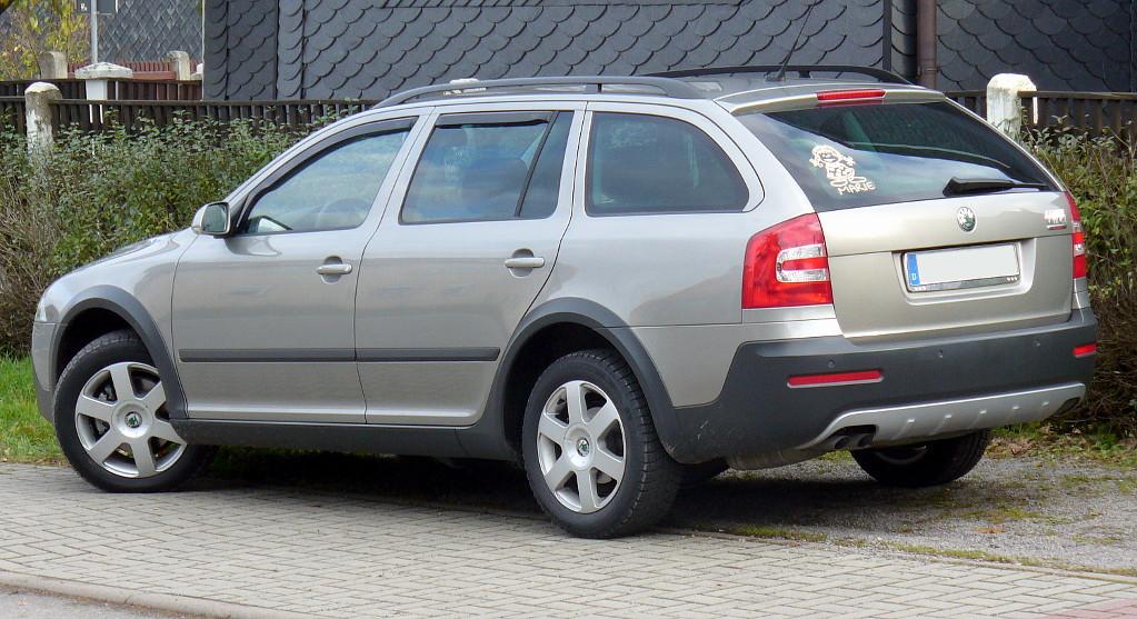 Datei Skoda Octavia Scout Heck Jpg Wikipedia