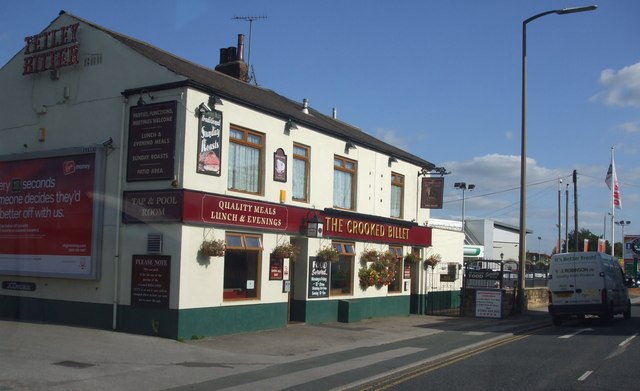 File:The Crooked Billet on Thwaite Gate - geograph.org.uk - 1481091.jpg