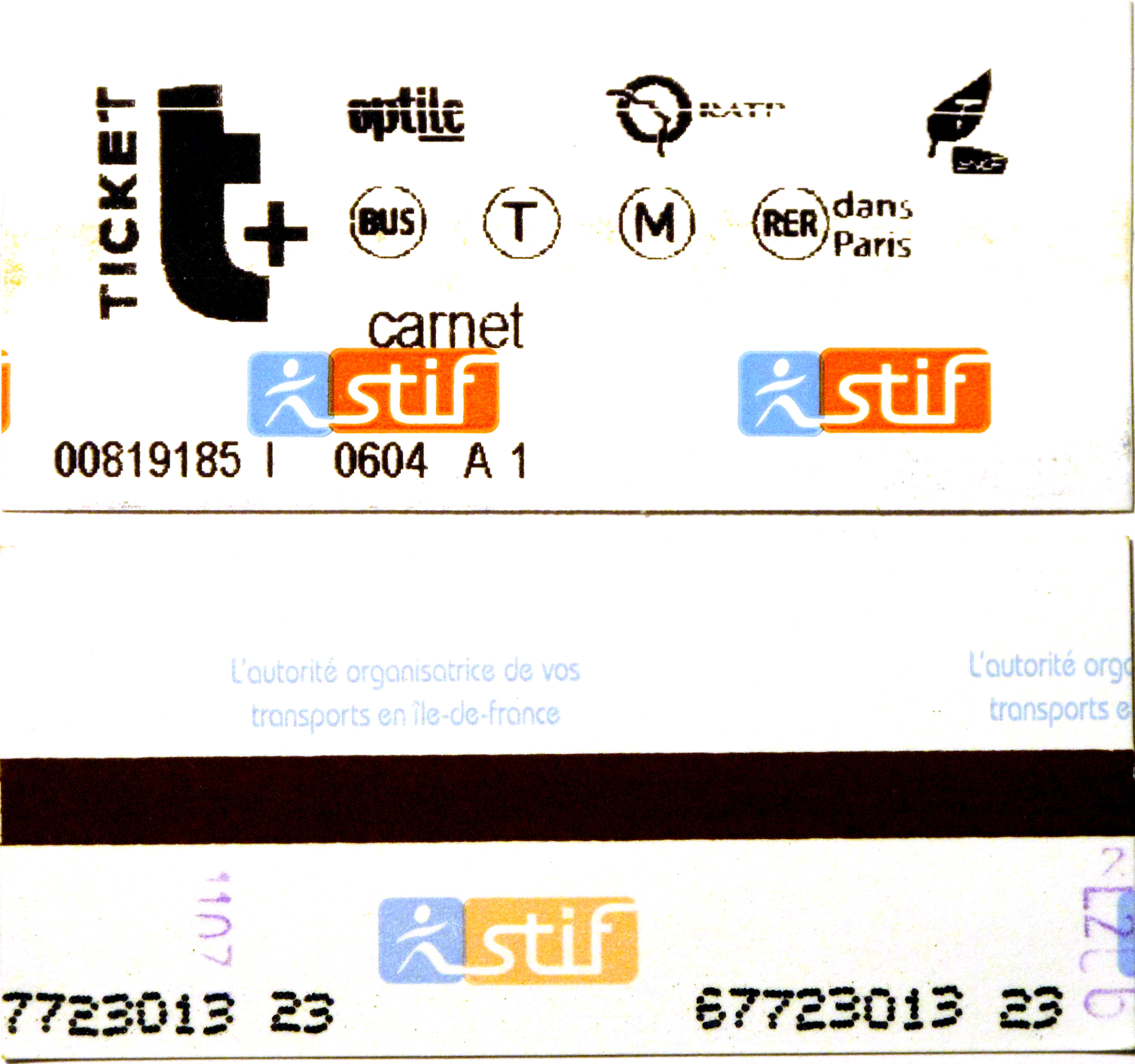 File:Ticket metro Paris recto &  - Wikipedia