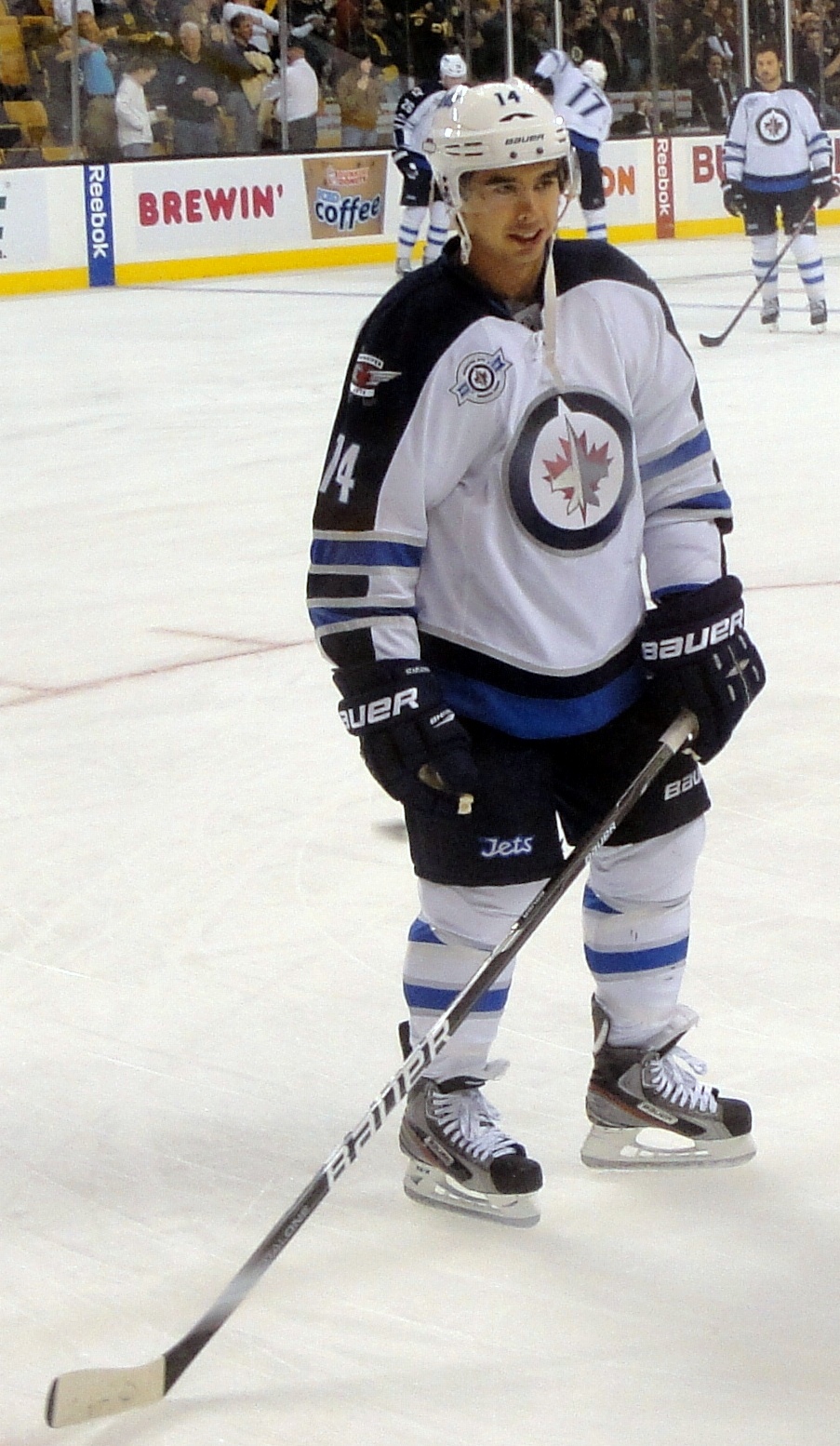 Stapleton with the [[Winnipeg Jets]] in 2011