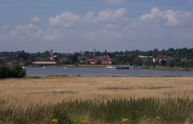 Woodbridge from Sutton Hoe - geograph.org.uk - 719608