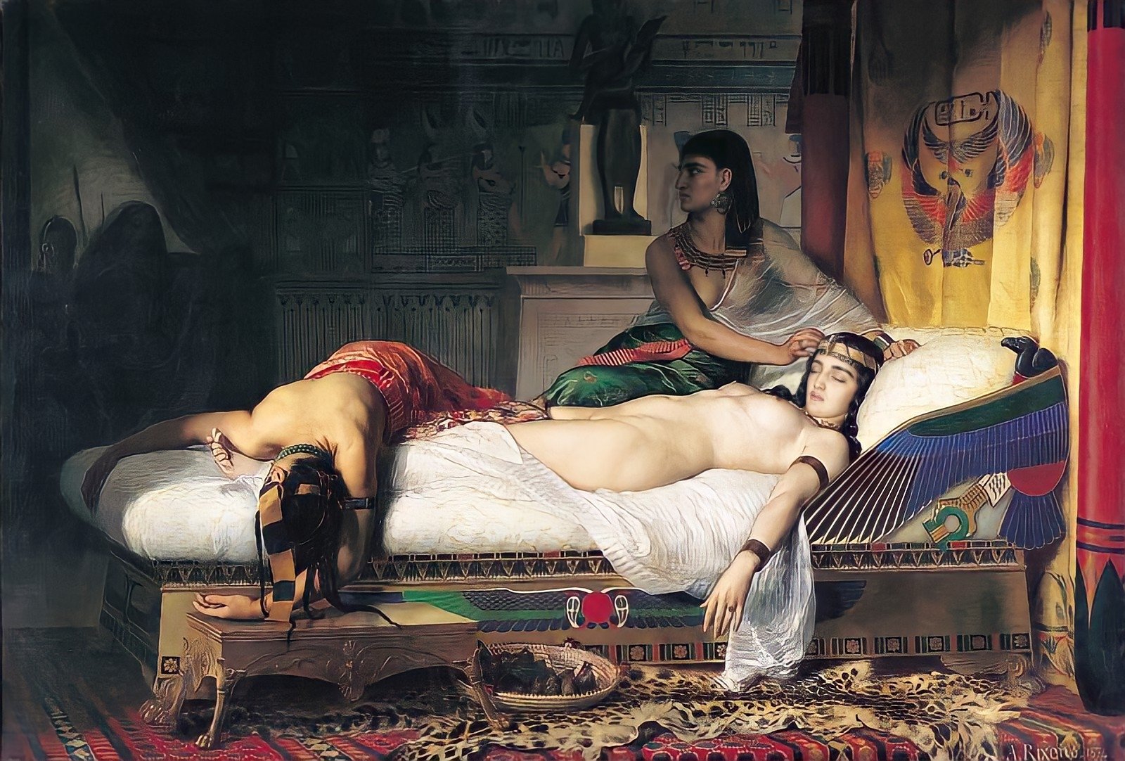 Dónde está la tumba de cleopatra