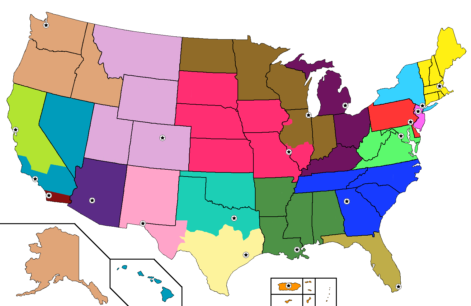 File:DEA Field Division Offices map  - Wikimedia Commons