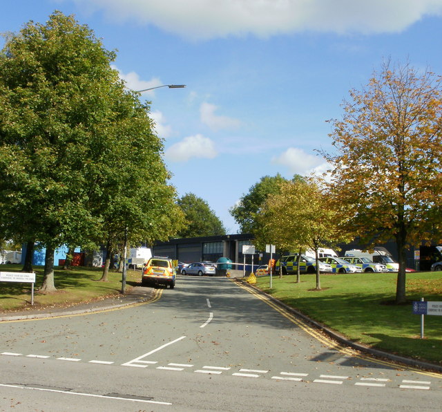 File:Gwent Police HQ entrance - geograph.org.uk - 1534487.jpg