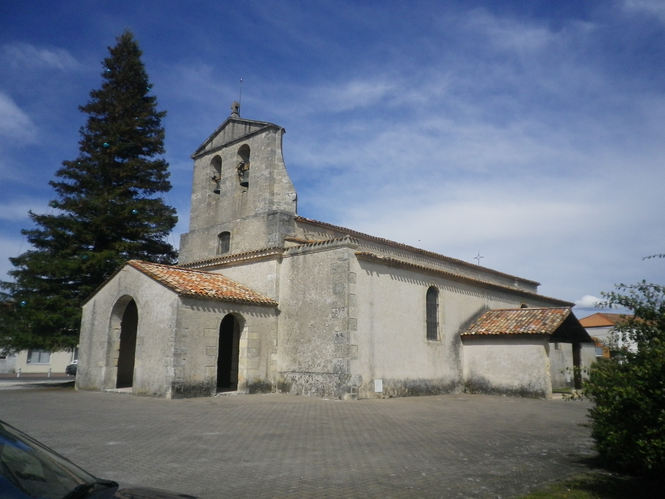 Eglise Saint-Vincent de Lacanau  France Nouvelle-Aquitaine Gironde Lacanau 33680