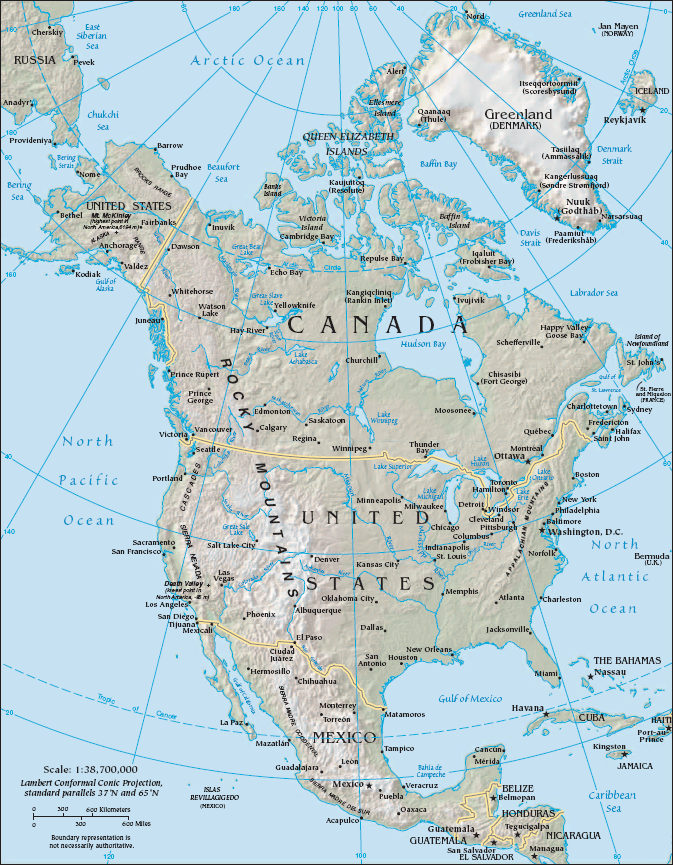 Pohjois-Amerikan maantiede – Wikipedia