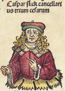 Kašpar Šlik (Schedelova kronika, 1493)
