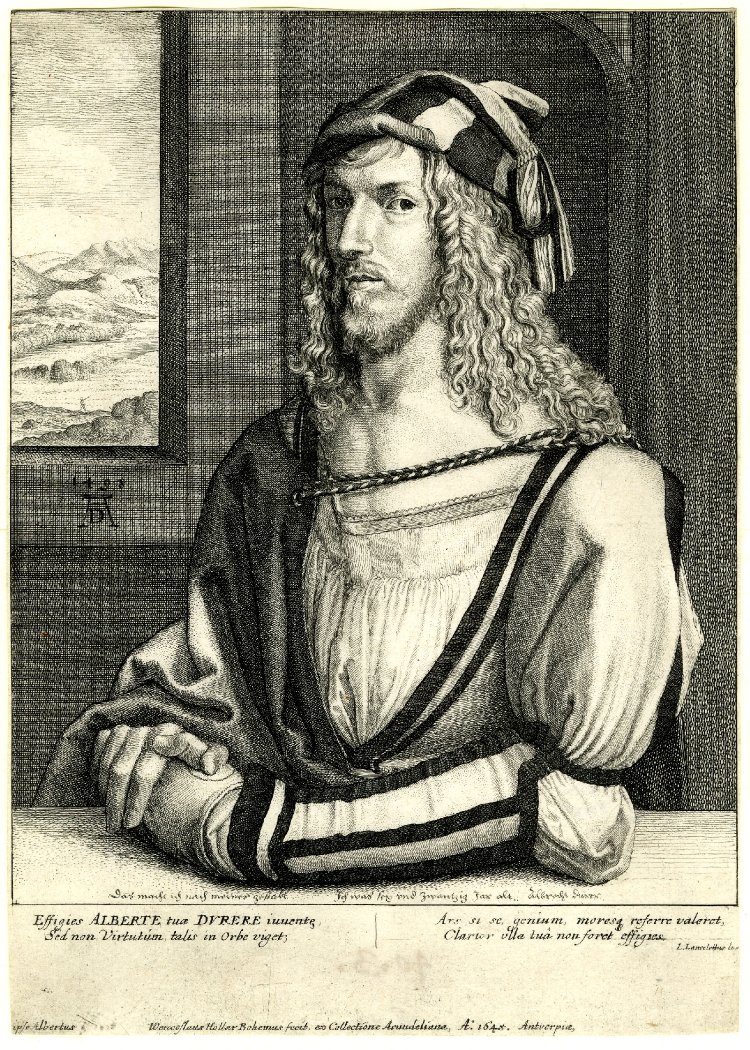 A self-portrait by [[Albrecht Dürer