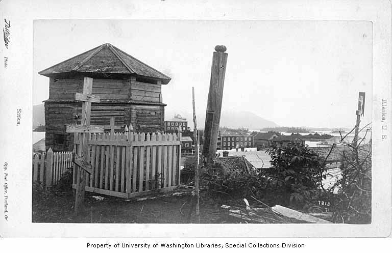 Блокгауз форум коллекционеров. Russian Blockhouse Sitka. Russian Blockhouse Sitka old photo.