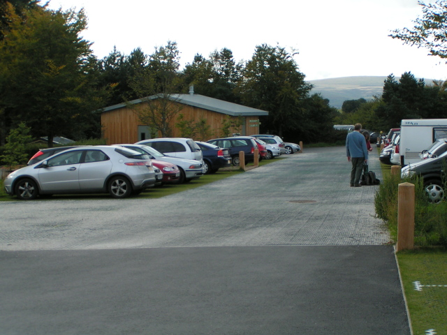 File:Castle Drogo visitor's centre car park - geograph.org.uk - 1477267.jpg