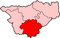 Borough di Crewe and Nantwich – Mappa