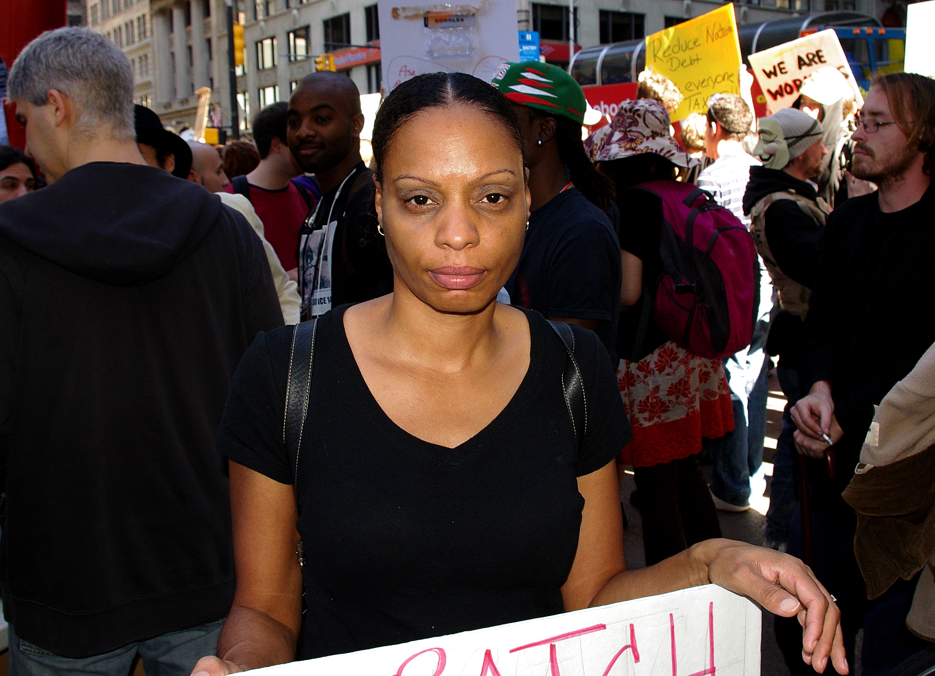 8 октября 2011. Justin Sane Occupy Wall Street.