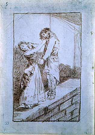 File:Dibujo preparatorio Capricho 12b Goya.jpg