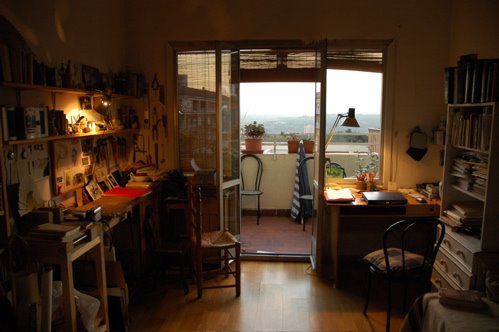 Estudio de Tomás Segovia, Madrid 2006