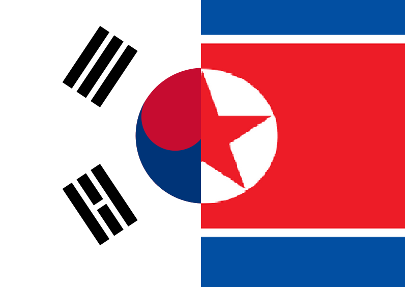 Resultado de imagen para bandera de las dos coreas