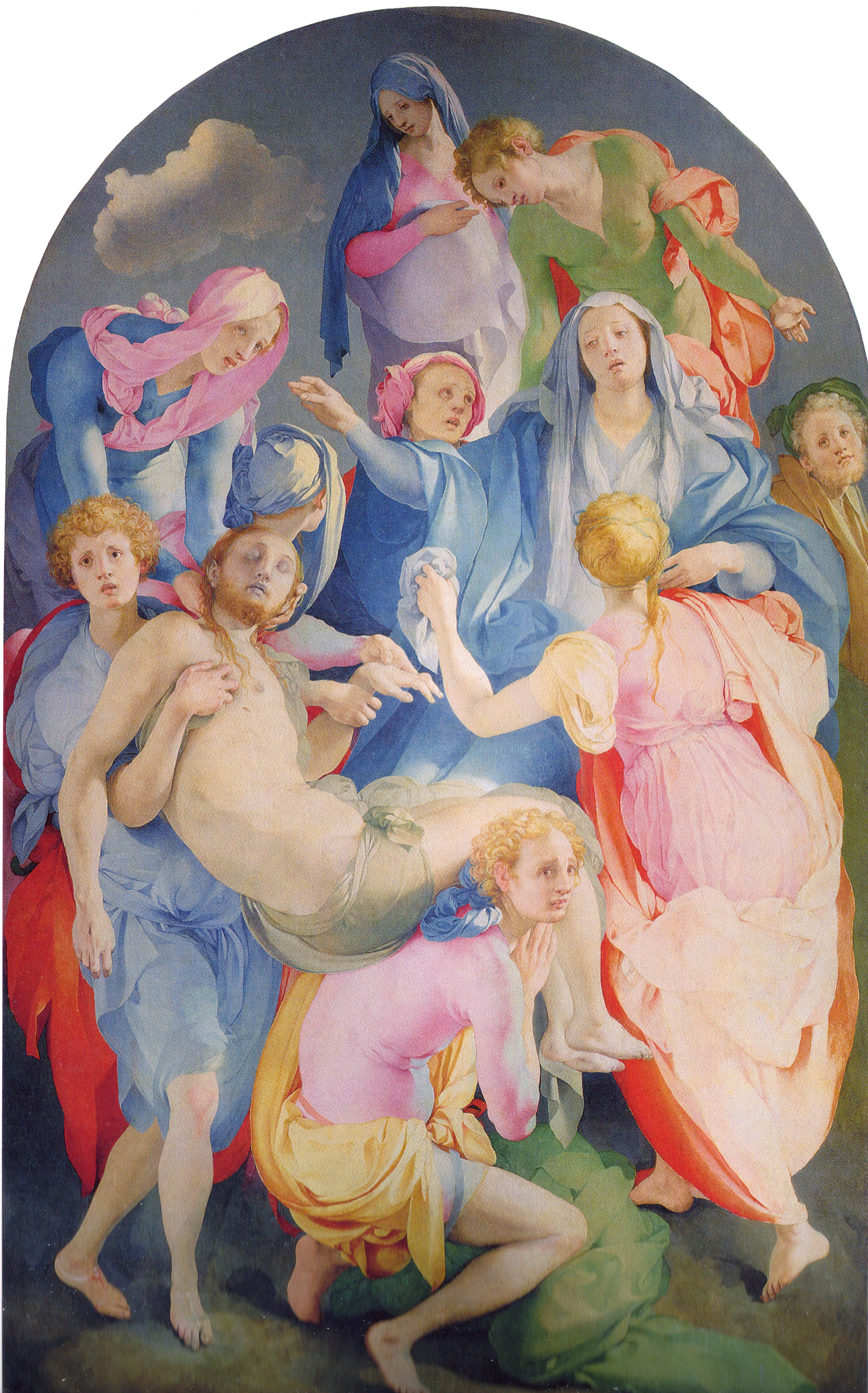 Файл:Jacopo Pontormo - Kreuzabnahme Christi.jpg — Википедия