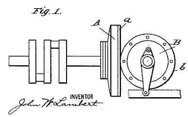 Lambert friction drive transmission. patent 761384