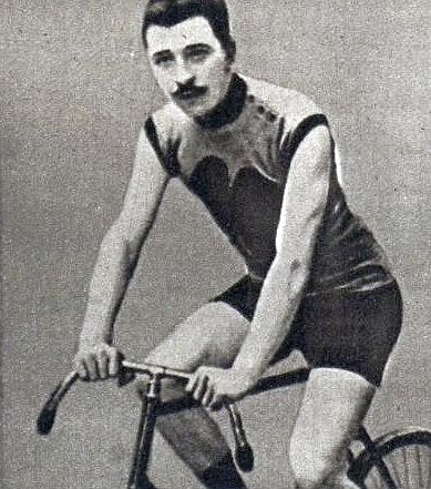 Le cycliste Belge Albert Protin, vers 1900.jpg