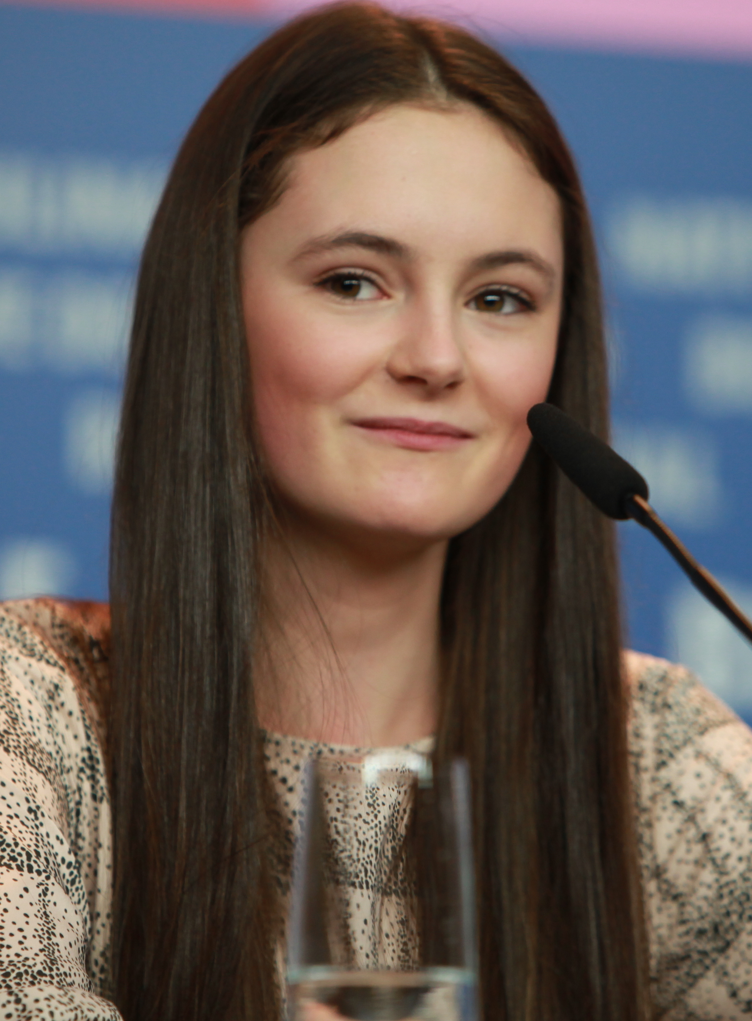 Lea van Acken at the [[Berlin Film Festival]] in February 2014