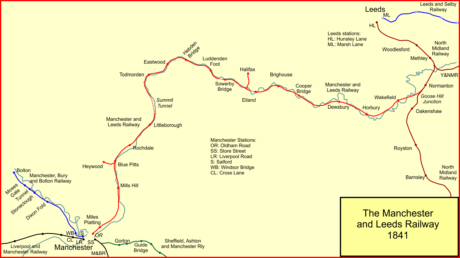 Manchester and Leeds Railway Wikipedia