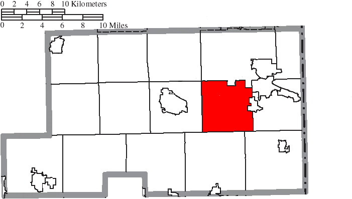 File:Map of Mahoning County Ohio Highlighting Boardman Township.png