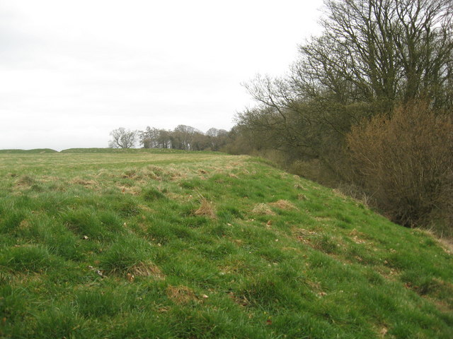 On top the earth fort at Little Sodbury - geograph.org.uk - 1217745