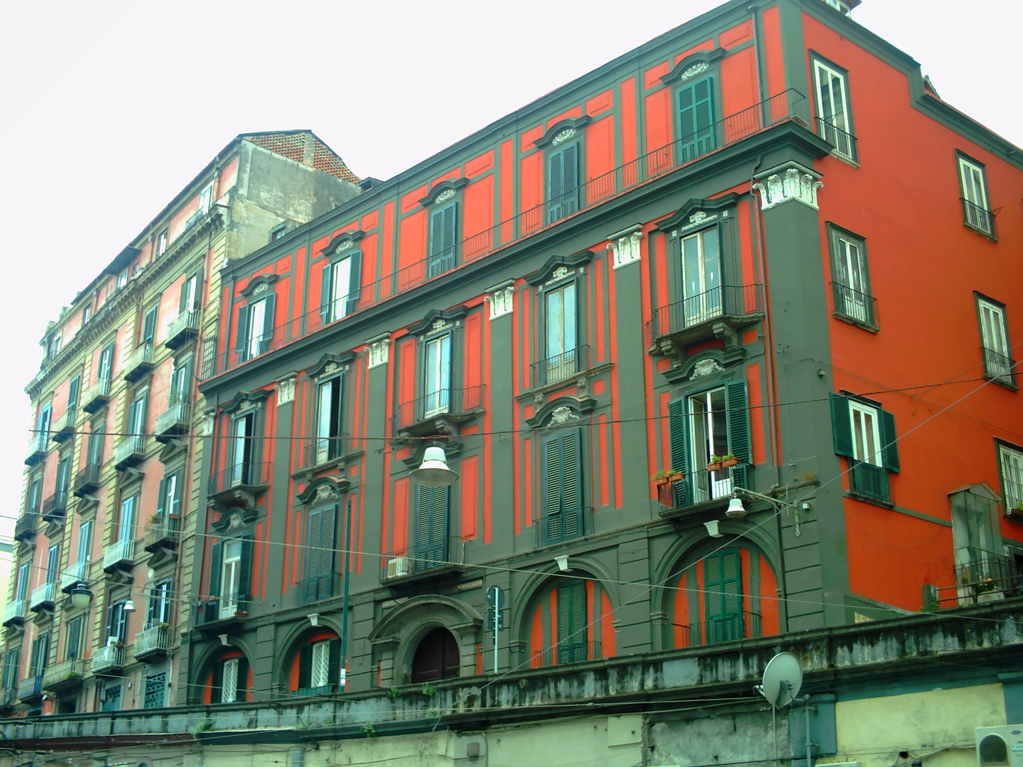 Palazzo Solimena: unha das obras arquitectónicas do artista