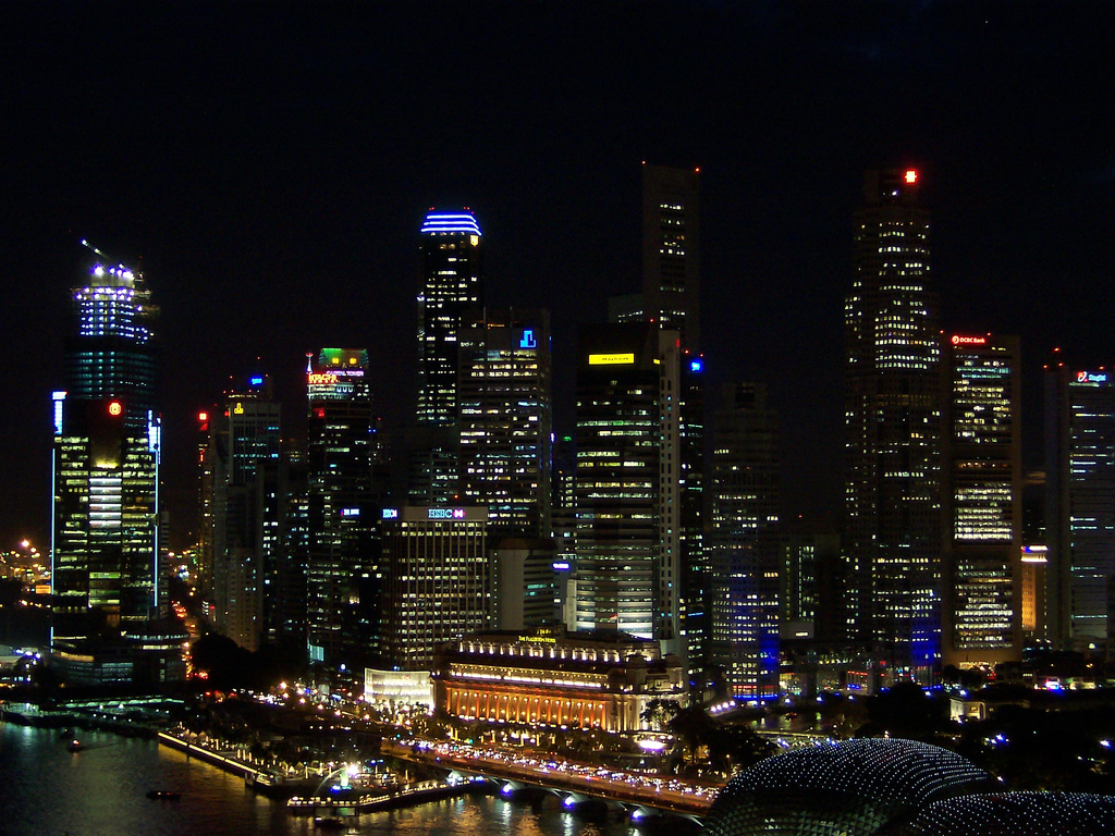 Singapore at Night