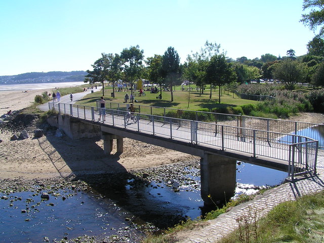 Swansea Bay at Black Pill - geograph.org.uk - 635768