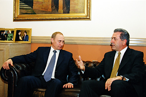 Vladimir Putin in Greece 6-9 December 2001-14