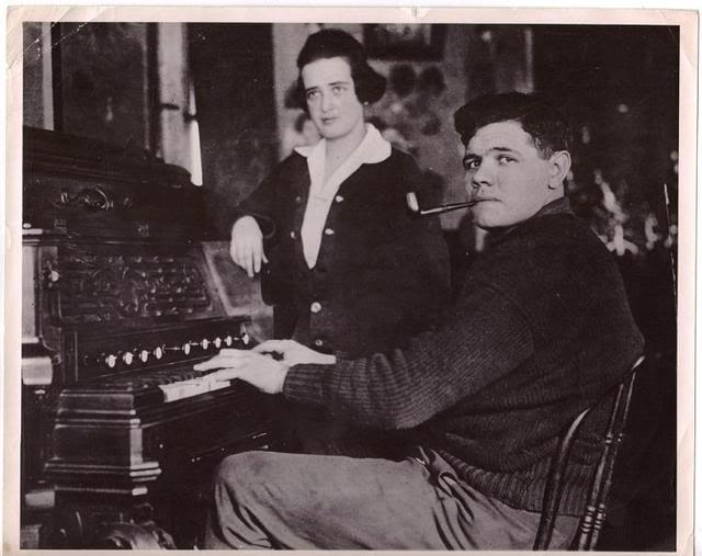 Babe Ruth front page photo from 1915 