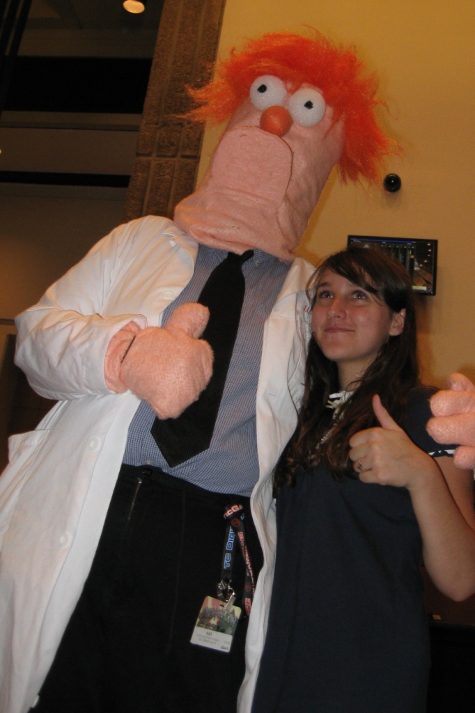 beaker muppet costume