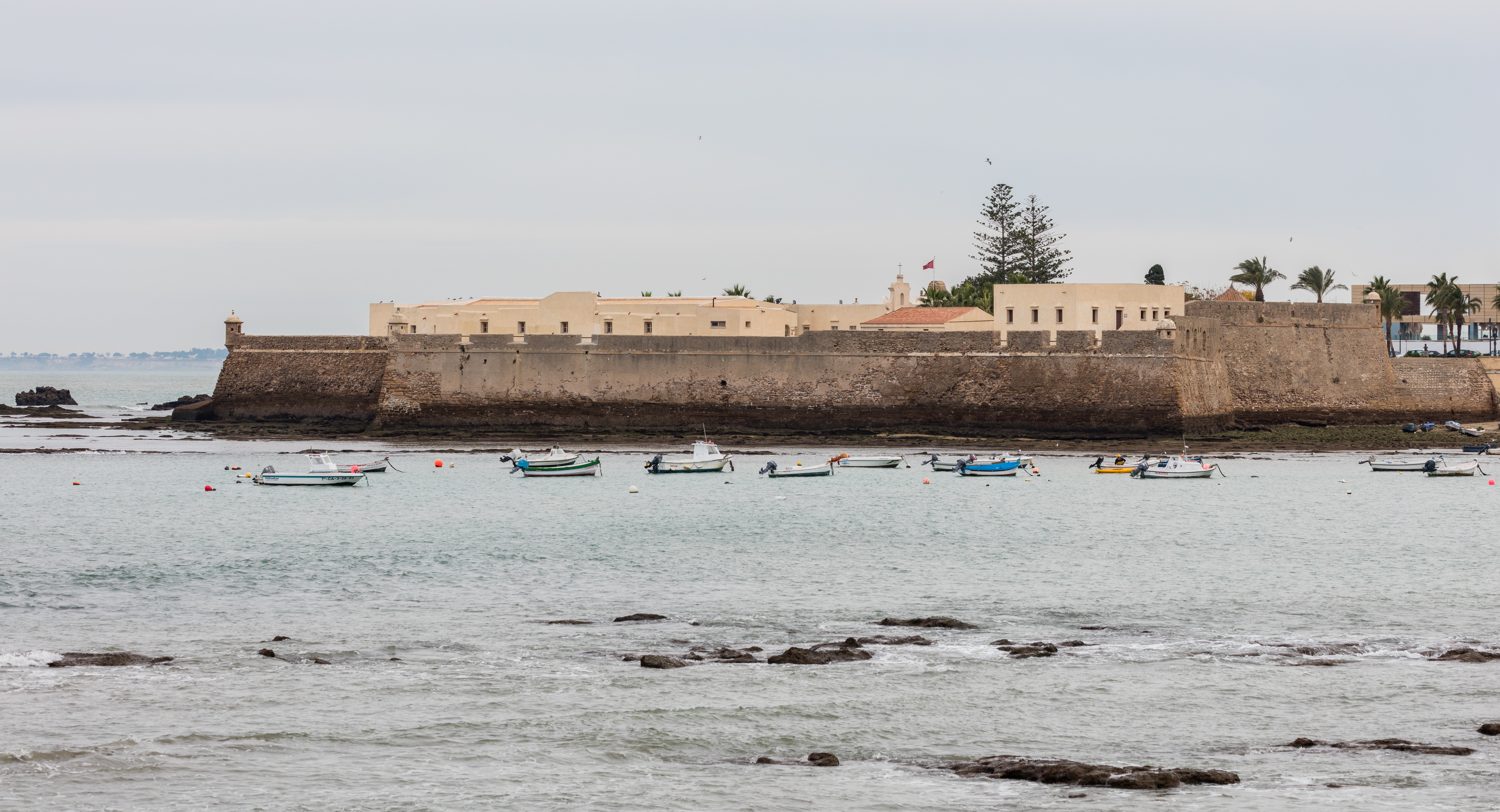 Visitar El Castillo de Santa Catalina de Cádiz