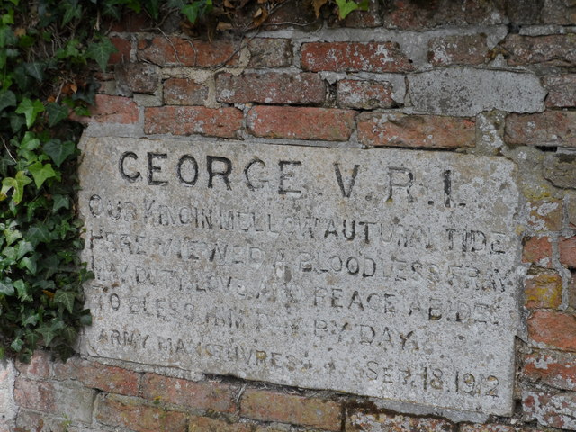 File:Commemorative stone, All Saints' church, Horseheath - geograph.org.uk - 4048808.jpg