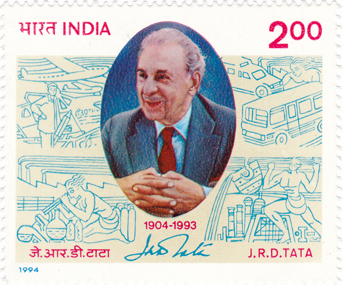 JRD Tata 1994 stamp of India.jpg