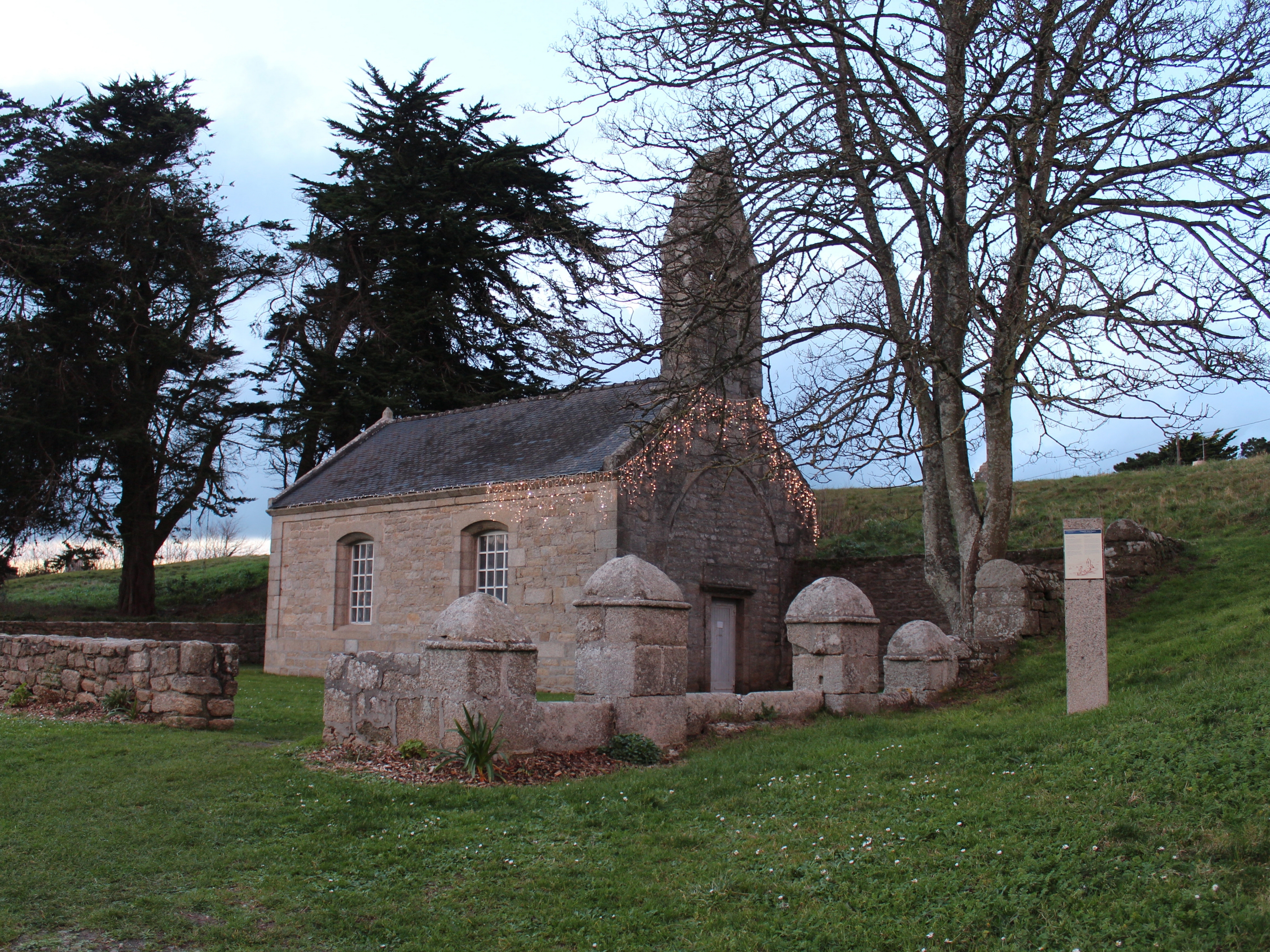 Chapelle Saint Egarec  France Bretagne Finistère Lampaul-Plouarzel 29810