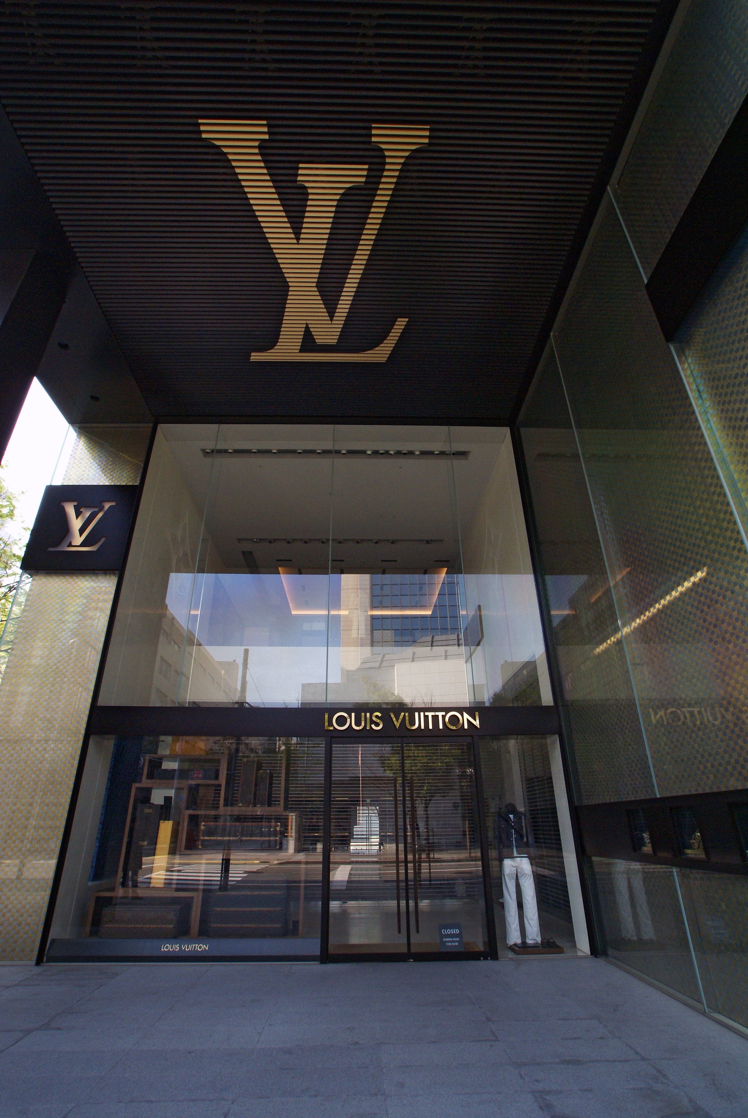 FILE--View of a Louis Vuitton boutique of Louis Vuitton Moet