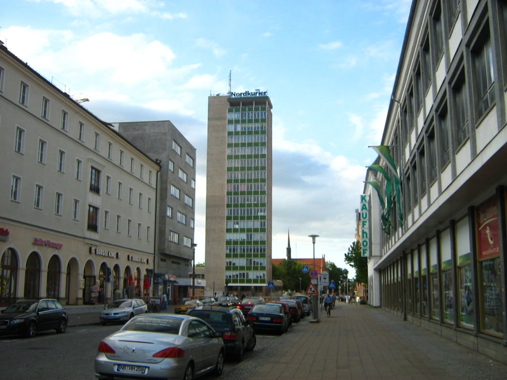 Stargarder Straße in Neubrandenburg