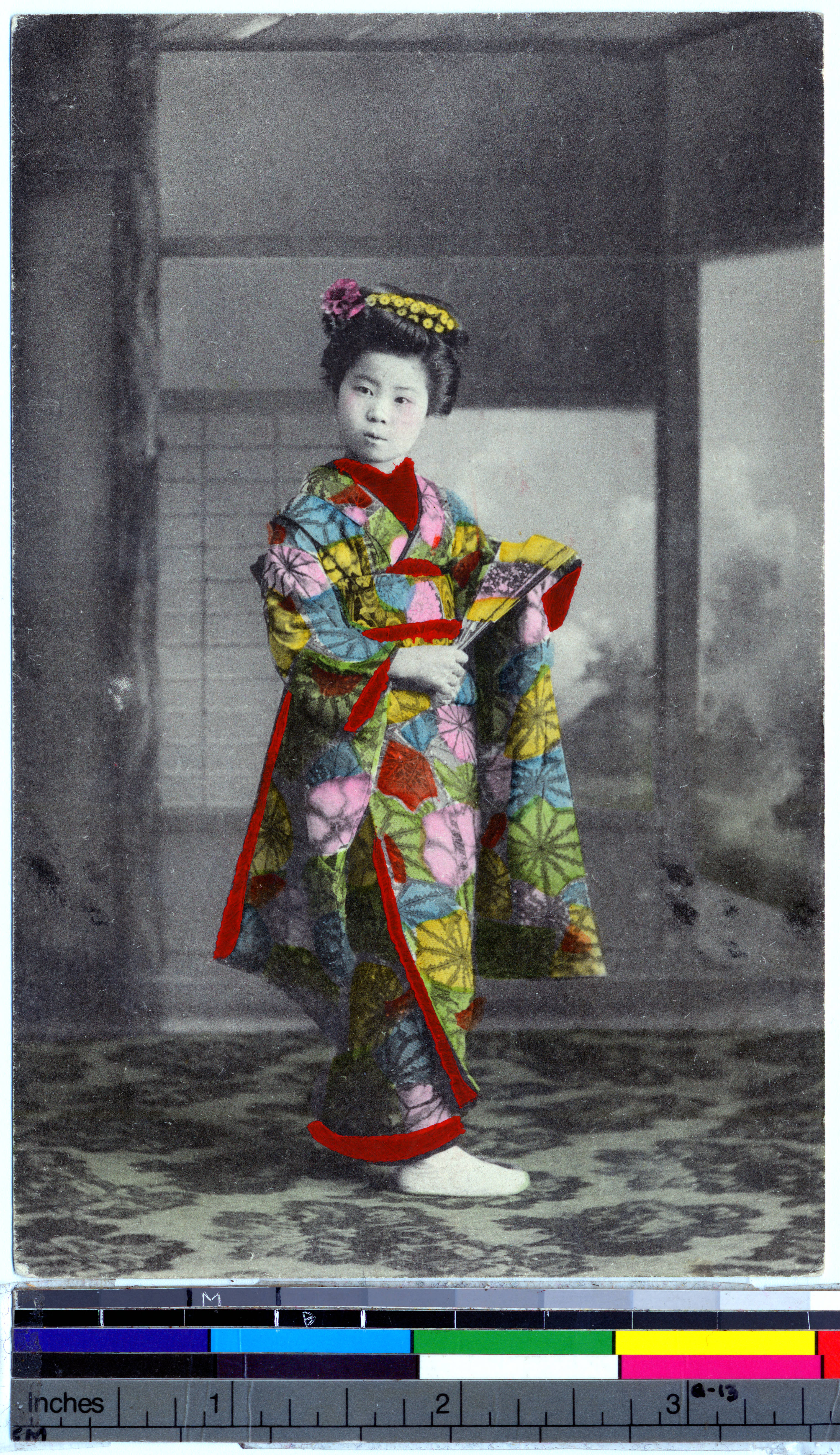 park Op het randje Decoderen File:Portrait of a Japanese girl wearing a kimono, Japan, ca. 1912  (MFB-Japan-Women-030).jpg - Wikimedia Commons