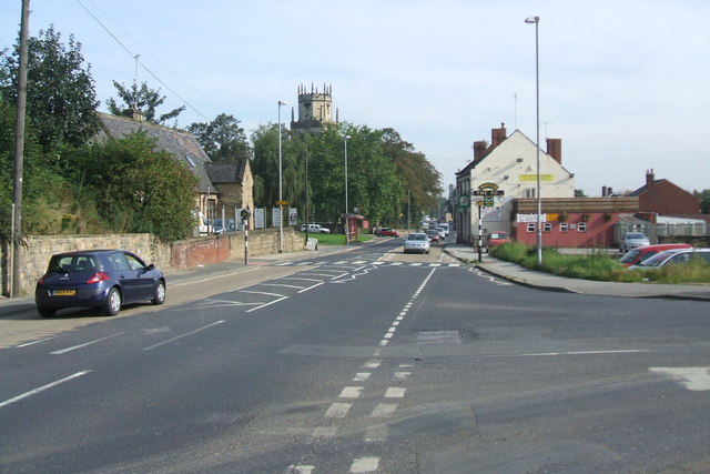 File:Southbaileygate ( The A645 ) , Junction with Baghill Lane - geograph.org.uk - 974072.jpg