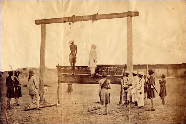 File:The hanging of two participants in the Indian Rebellion of 1857..jpg