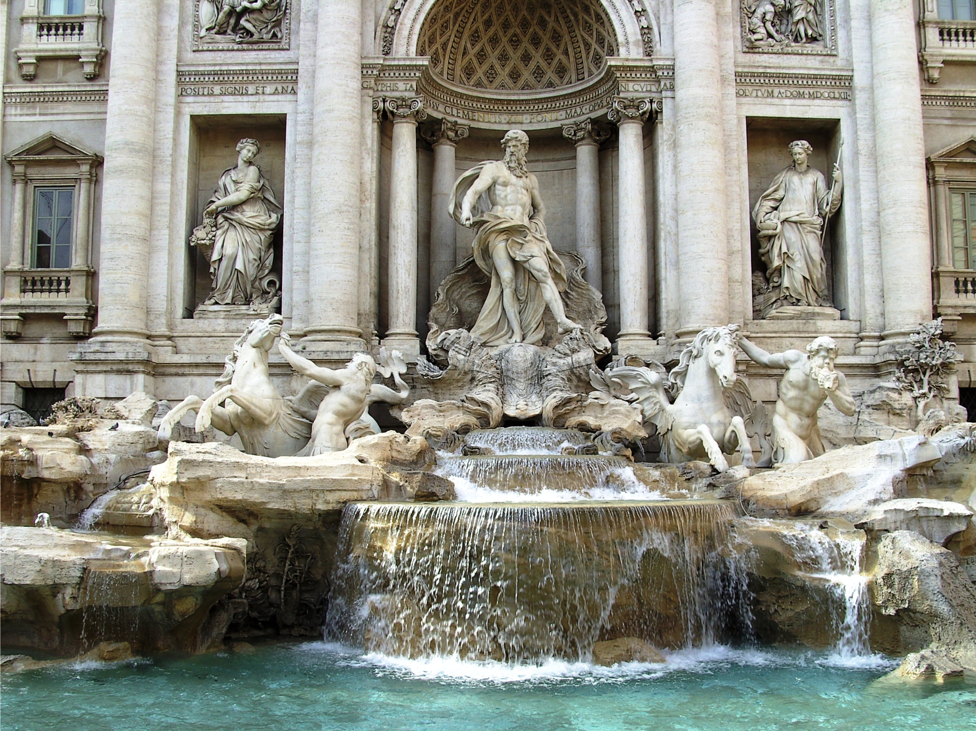 FileTrevi fountain in Rome.jpg Wikimedia Commons